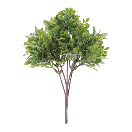 Boxwood-foliage-bush-(set-of-6)-Artificial-Flowering-Plants