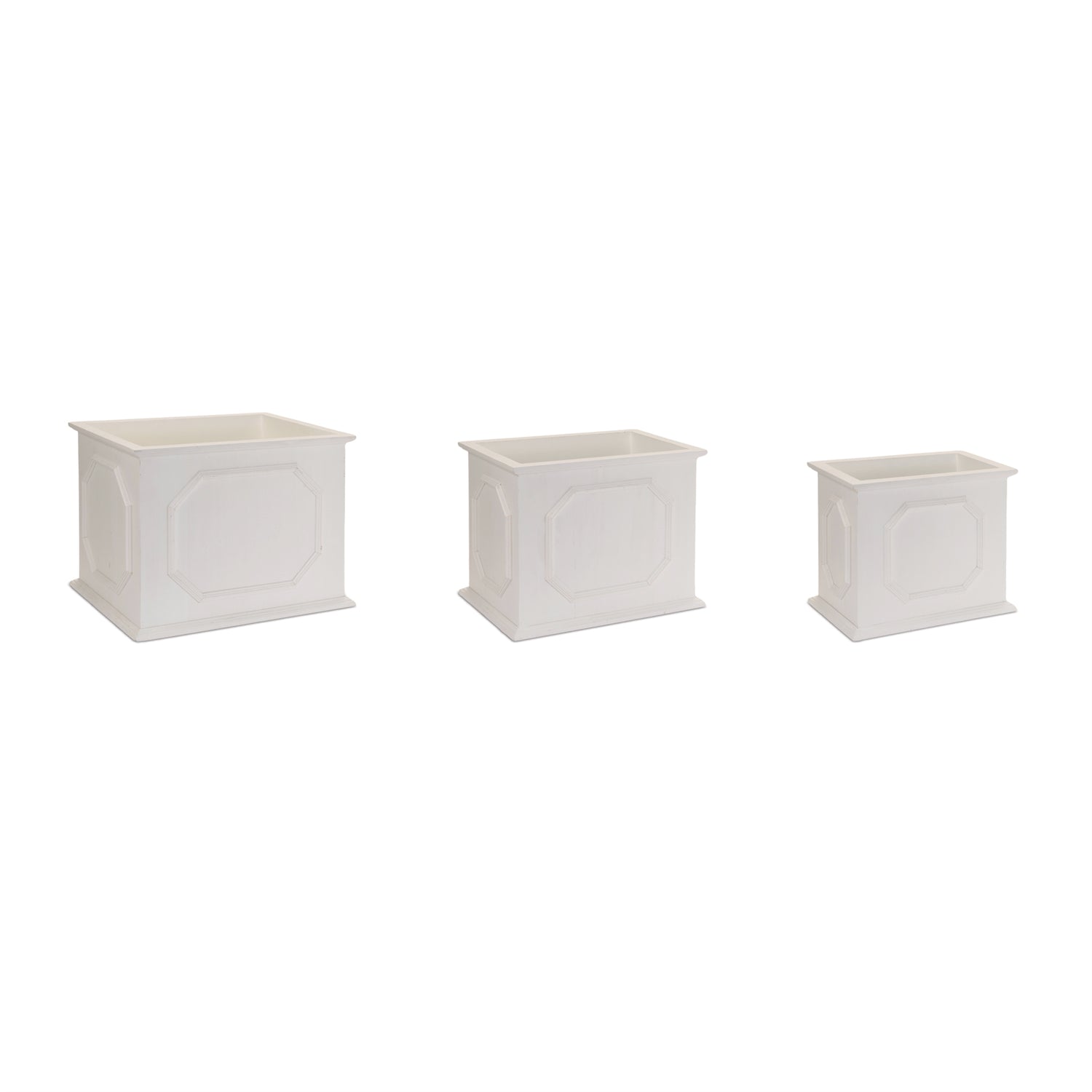 Wooden-Box-Planter-(Set-of-3)-Pots-&-Planters