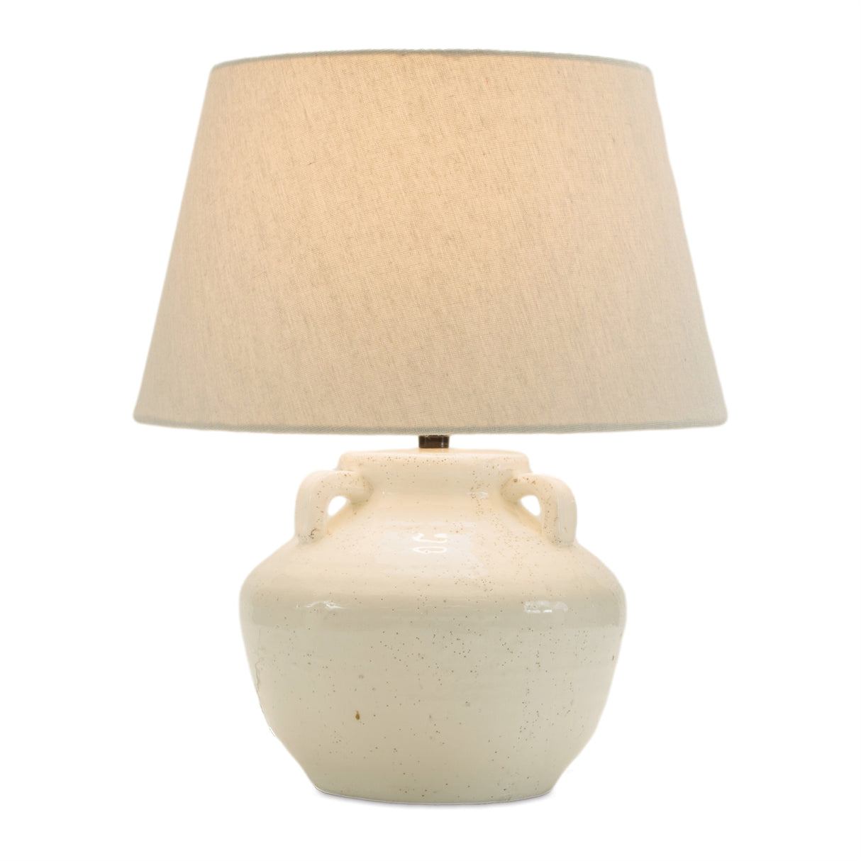 Terra Cotta Amphora Table Lamp 18.5"H
