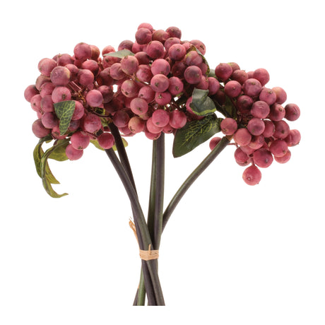 Berry-stem-bundle-(set-of-4)-Artificial-Flowering-Plants