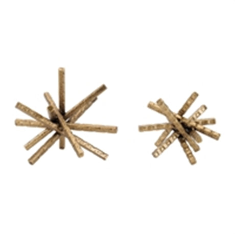 Abstract-Textured-Metal-Sculpture-(Set-of-4)-Sculptures-&-Statues