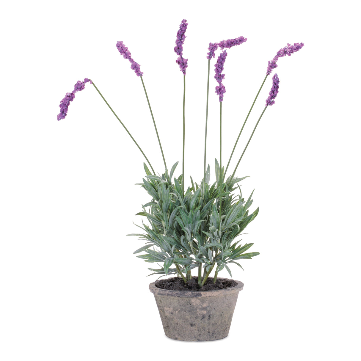 Potted-lavender-plant-(set-of-4)-Artificial-Flowering-Plants