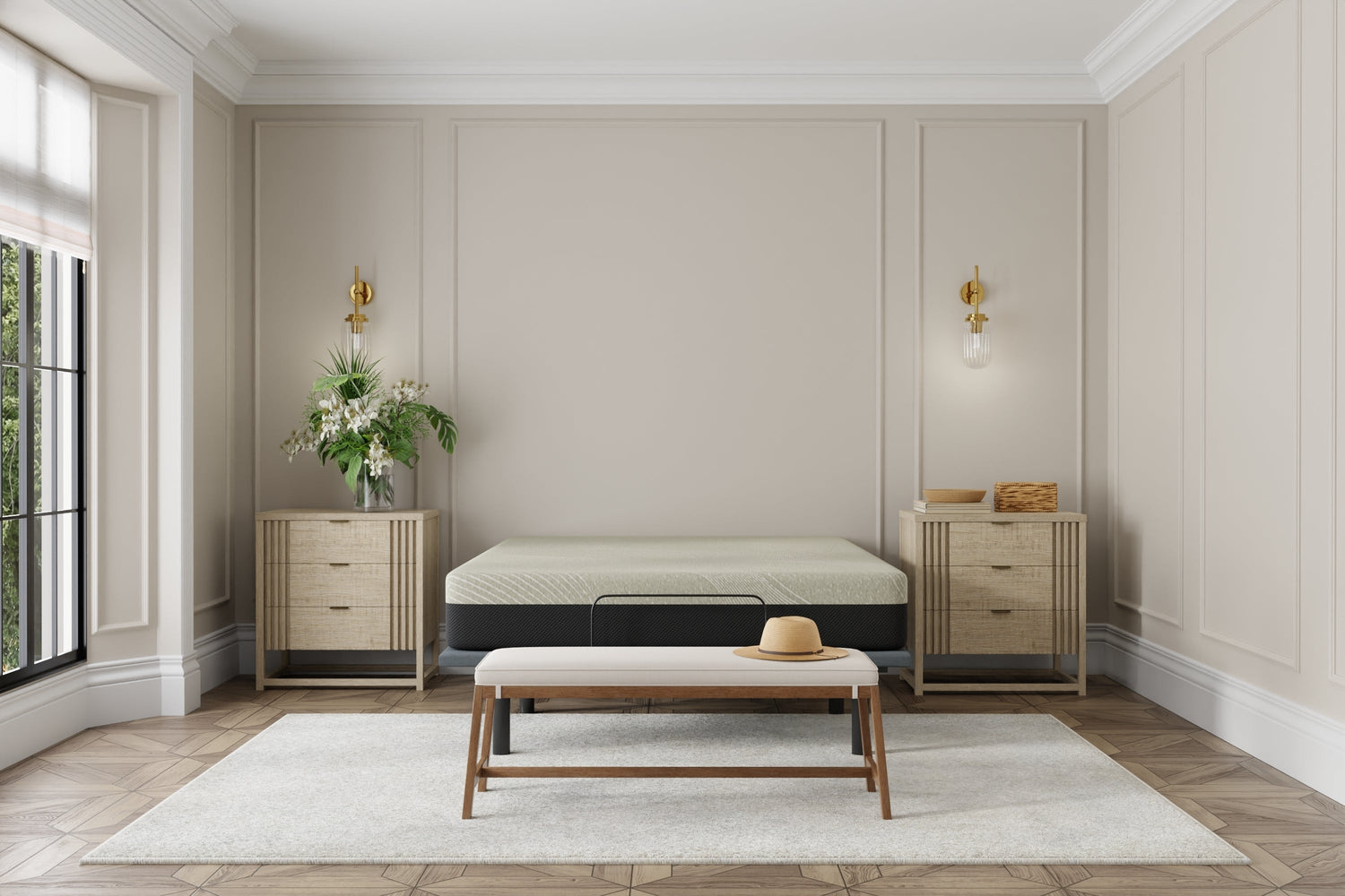 Omne sleep comfort series soft gel memory foam tight top mattress