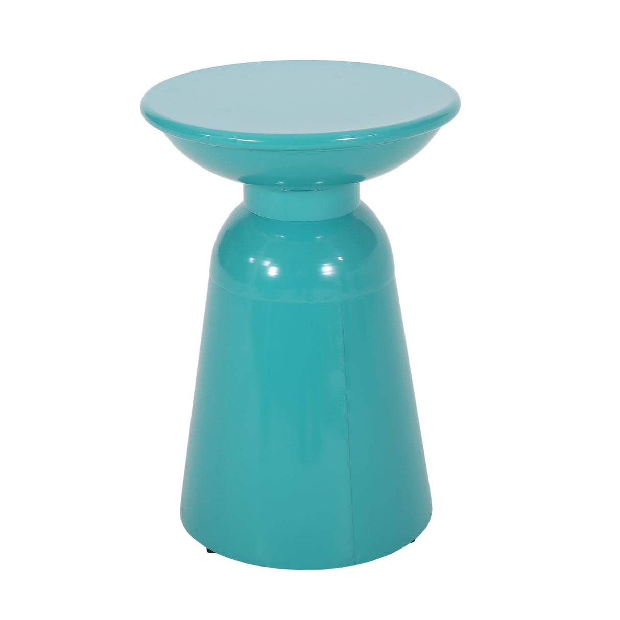 Outdoor set of 2 end tables