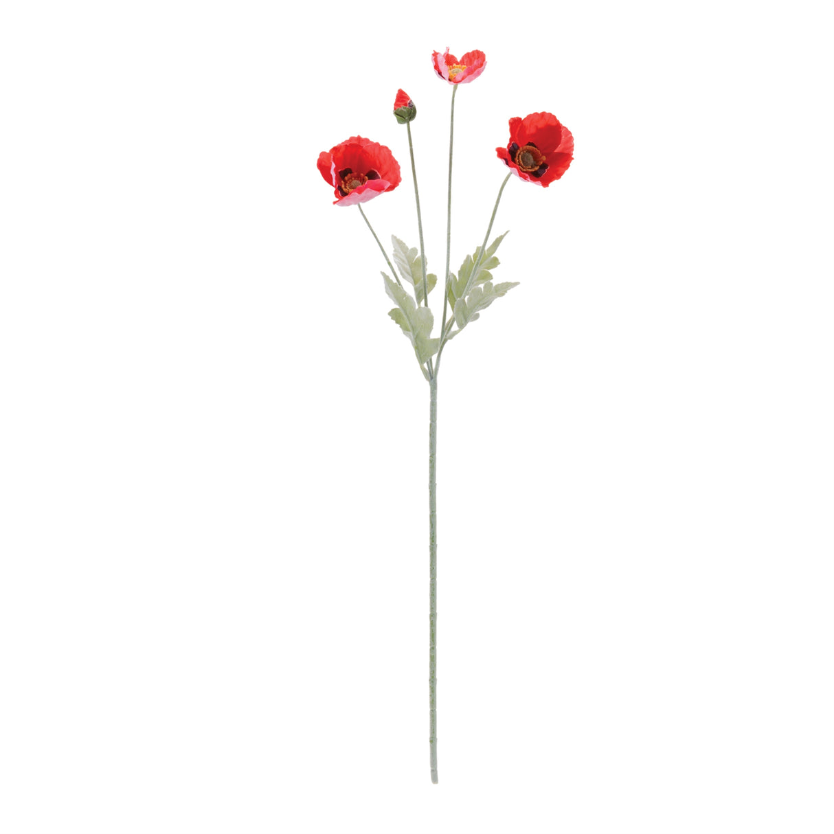 Poppy Floral Spray (Set of 6)
