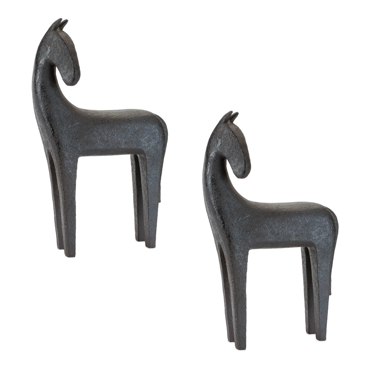 Modern Horse Statue (Set of 2)