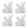 Ceramic-Mini-Garden-Bunny-Couple-(Set-of-4)-Garden-Decor