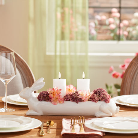 Ceramic-Garden-Bunny-Planter-(Set-of-4)-Pots-&-Planters