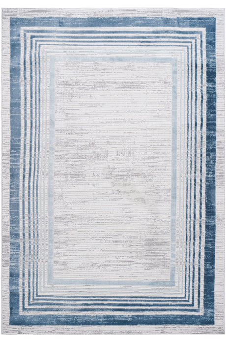 NAAR MARFI Collection Bordered Non-Shedding and Stain Resistant Area Rug