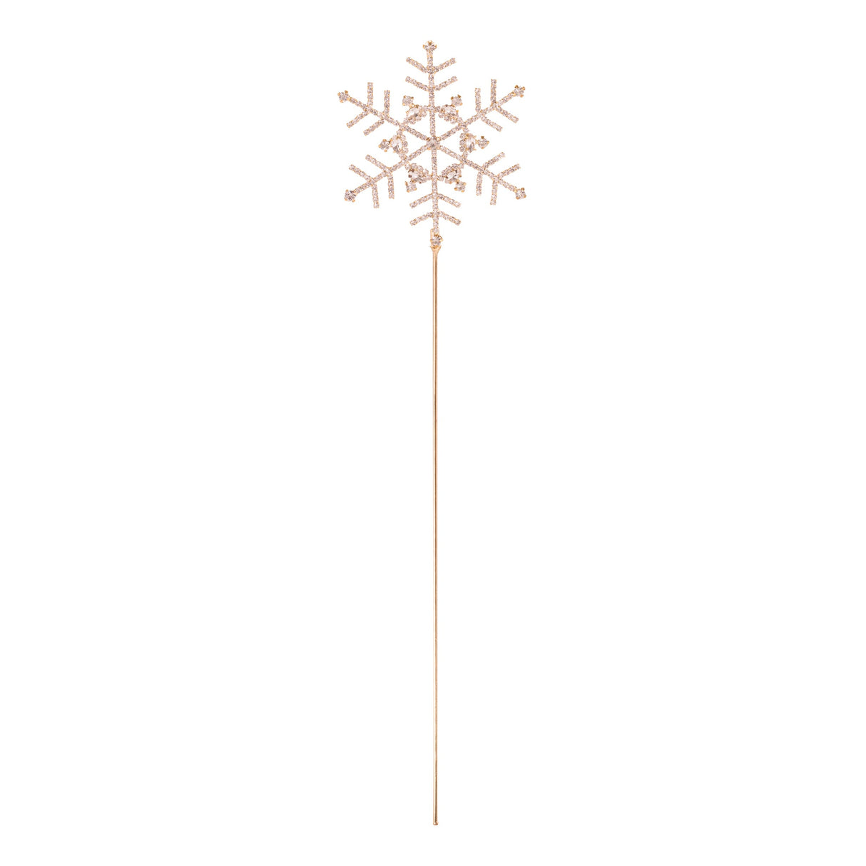Jeweled Snowflake Stem(Set of 4