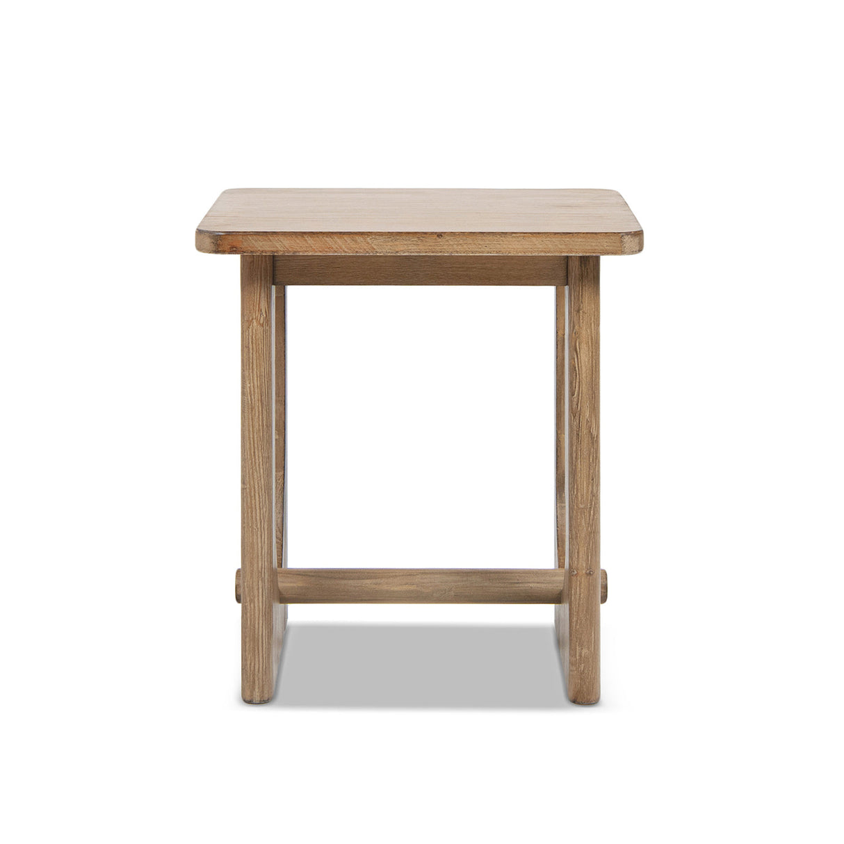 Turnkey 22" Square Side Table Antique