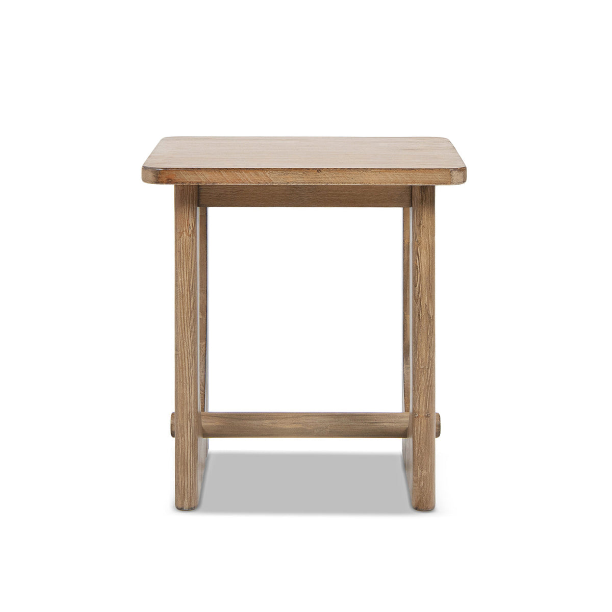 Turnkey 22" Square Side Table Antique