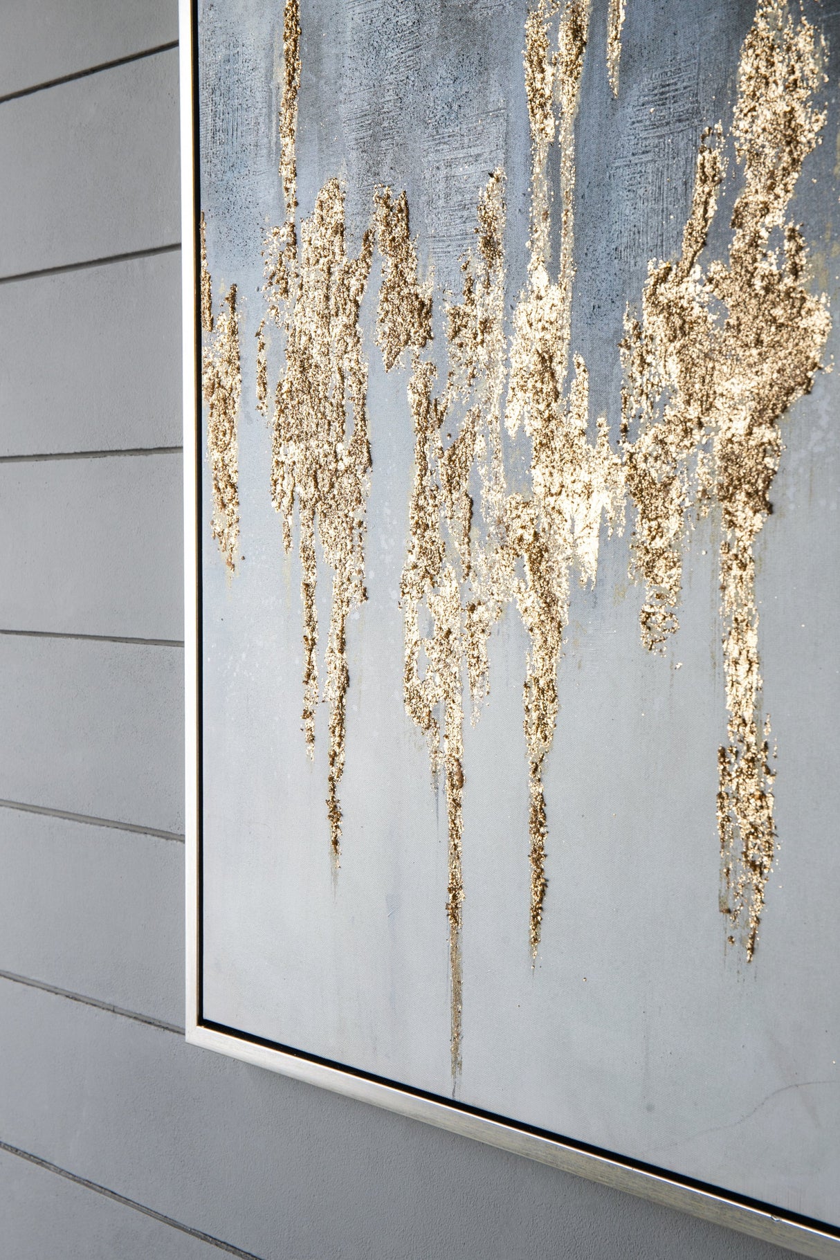 Nautilus Nightfall™ — Hand-Stretched Abstract Canvas Wall Art