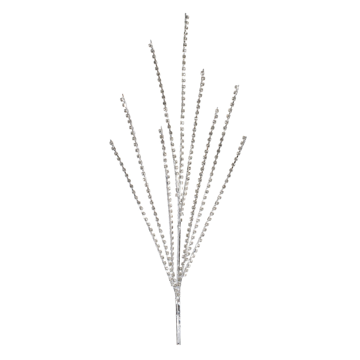 Jewel Bead Spray (Set of 2); Silver