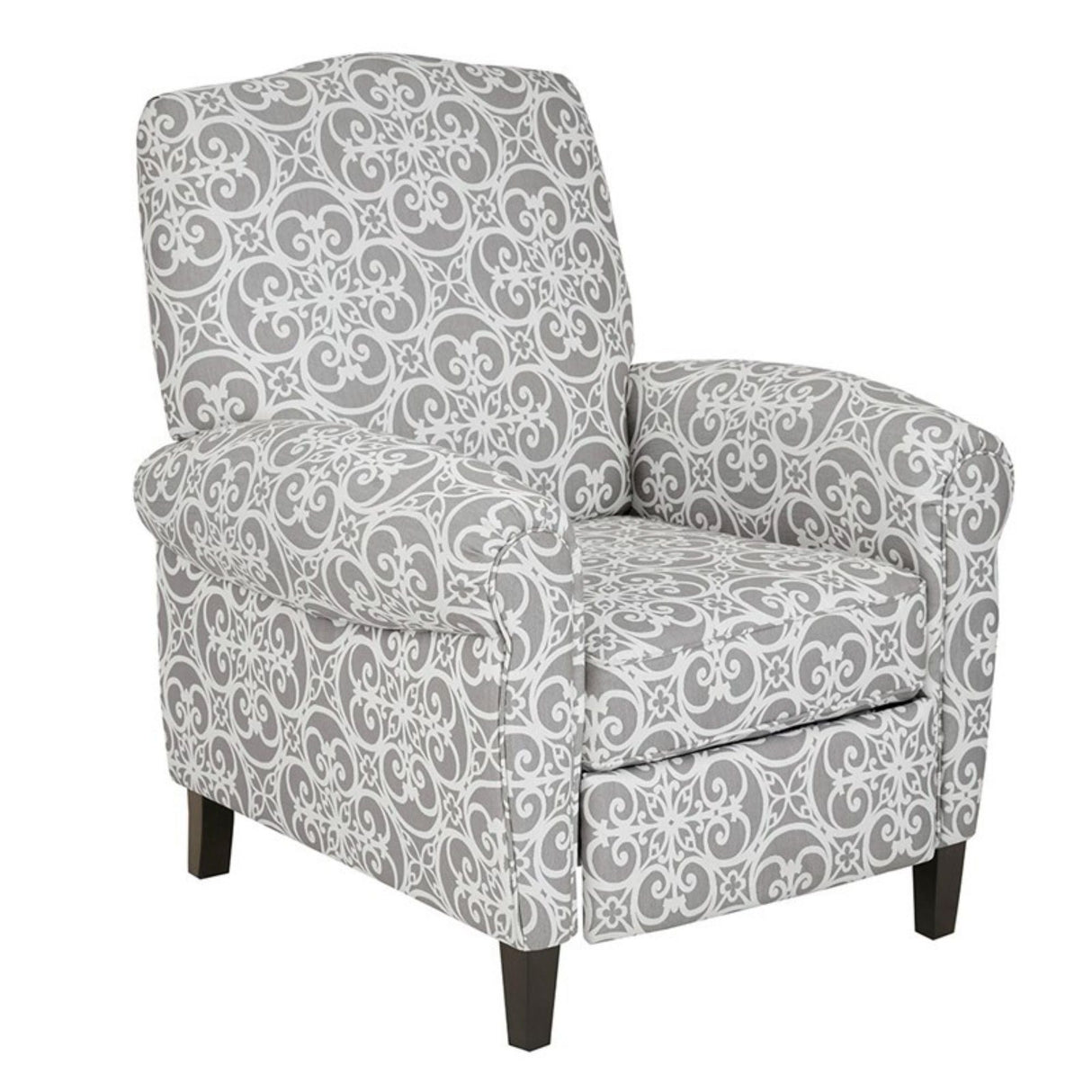 Kirby - Transitional Push Back Recliner Chair