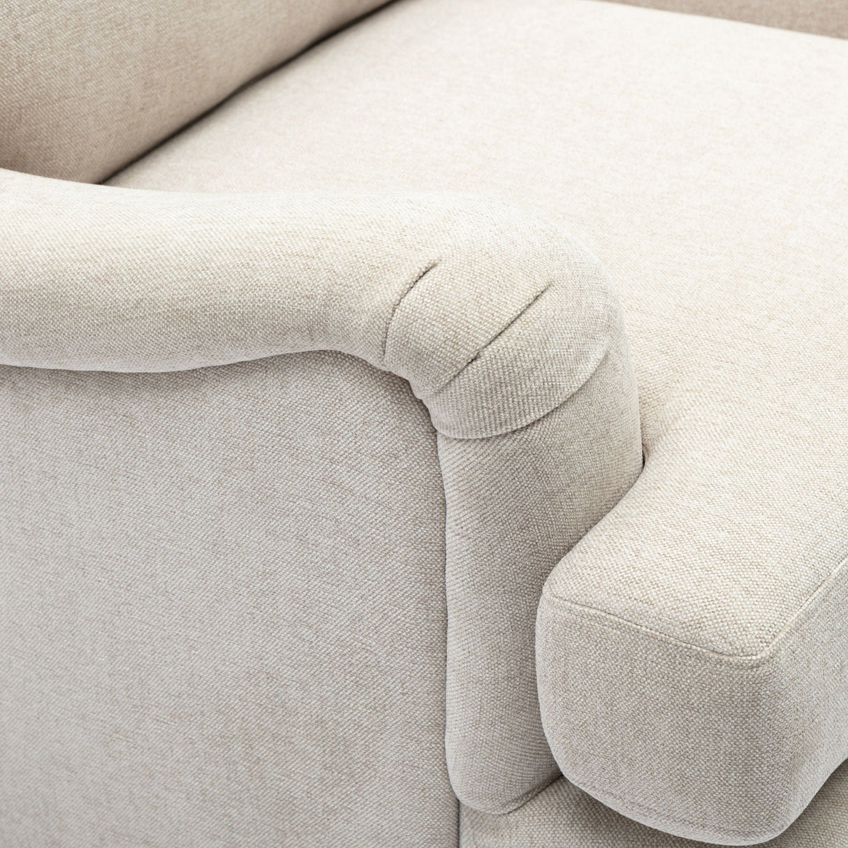 Candor - Chair And Ottoman Set - Beige