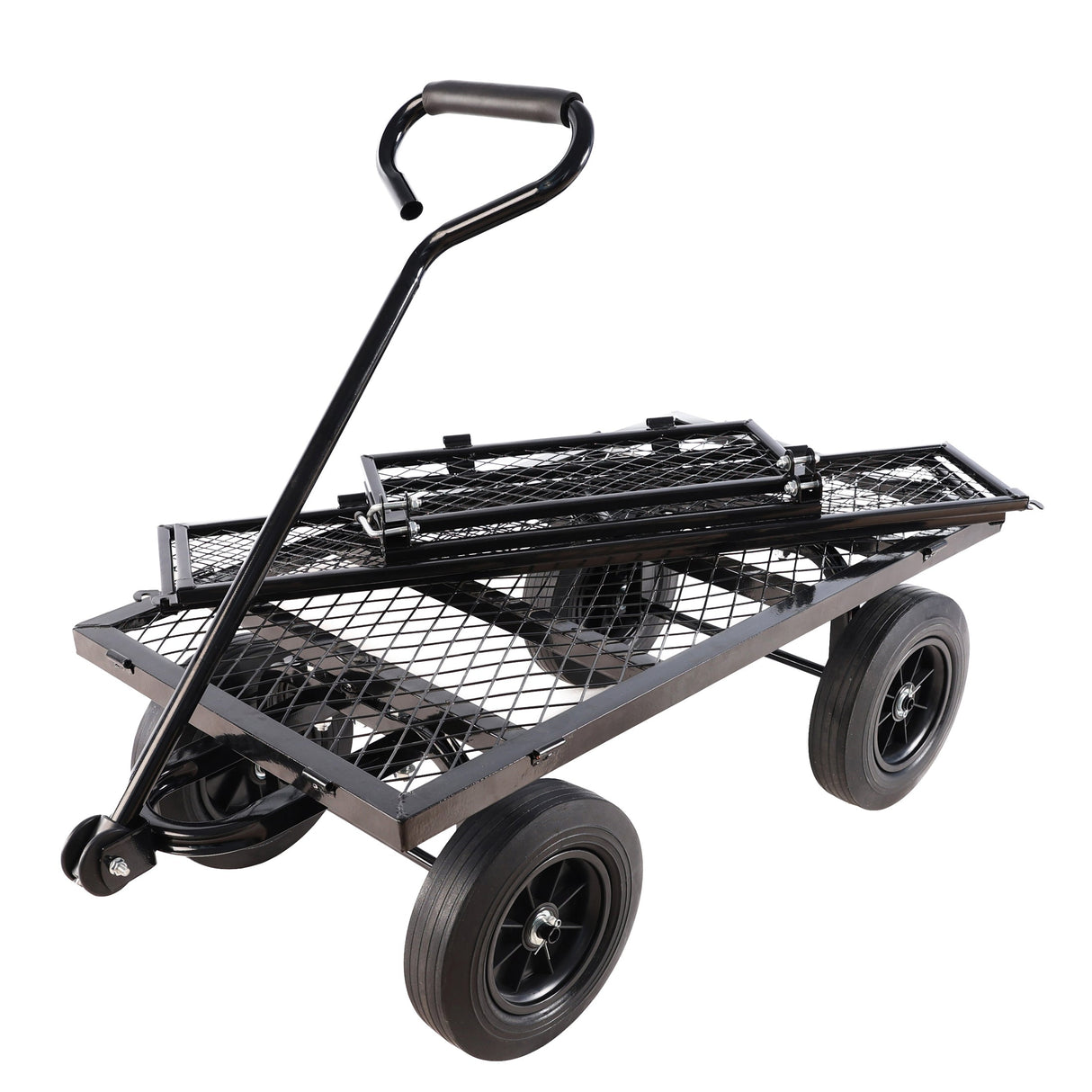 Solid Wheels Garden Cart Wagon