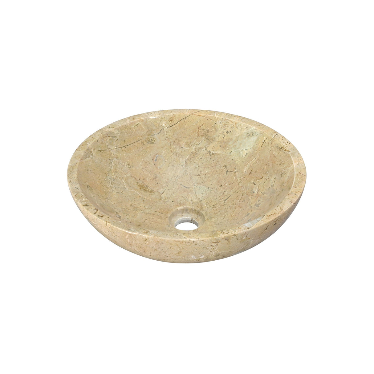 Bathroom Vessel Sink, Circular Design