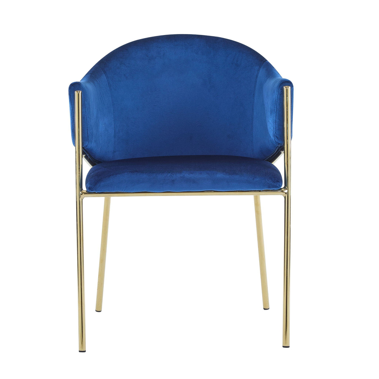 Modern Upholstered Dining Chair with Frame and Plush Comfort