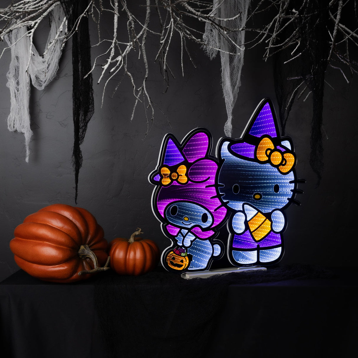 Hello Kitty and My Melody Halloween Ekkolight 24”H