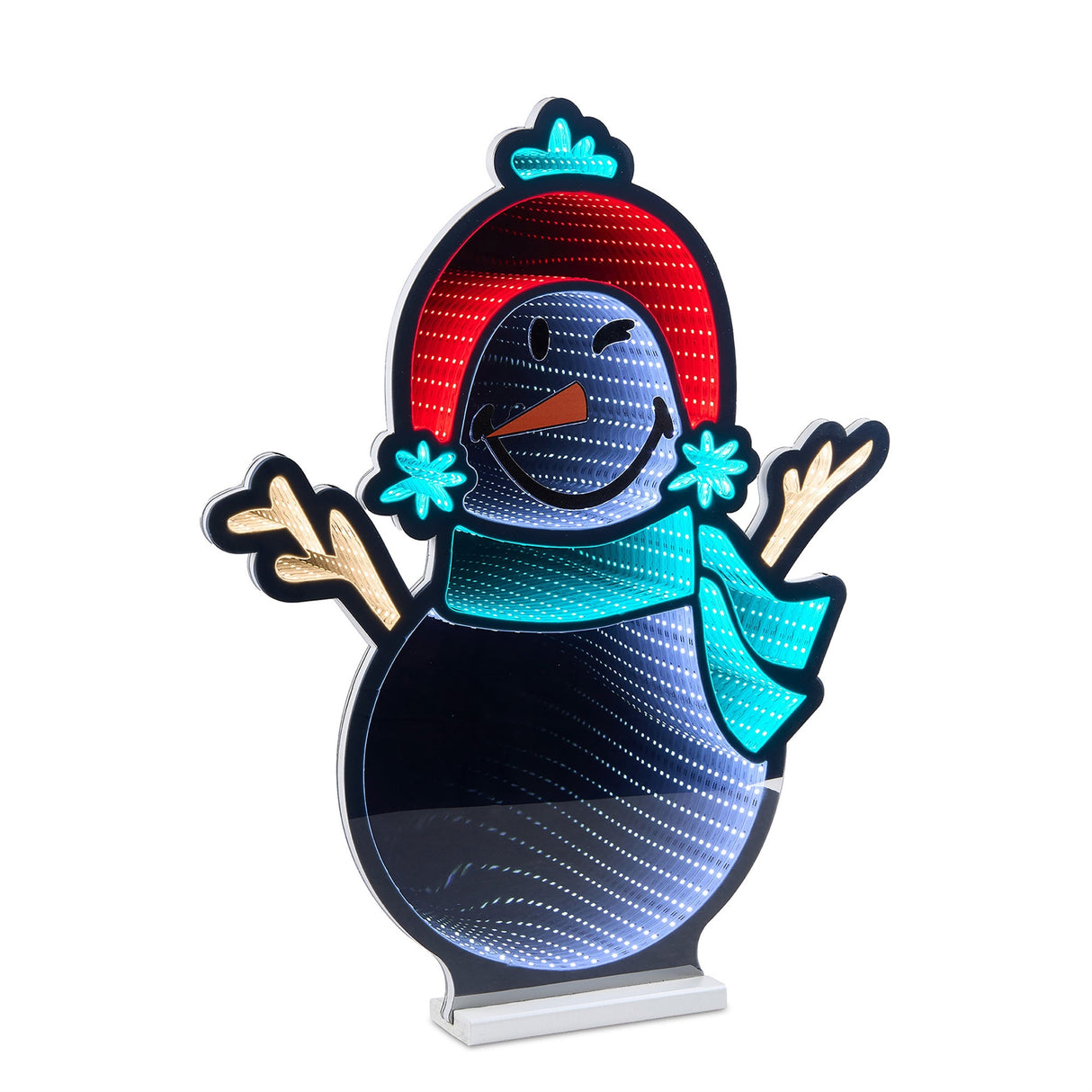 SmileyWorld(R) Holiday Snowman Ekkolight 24"H