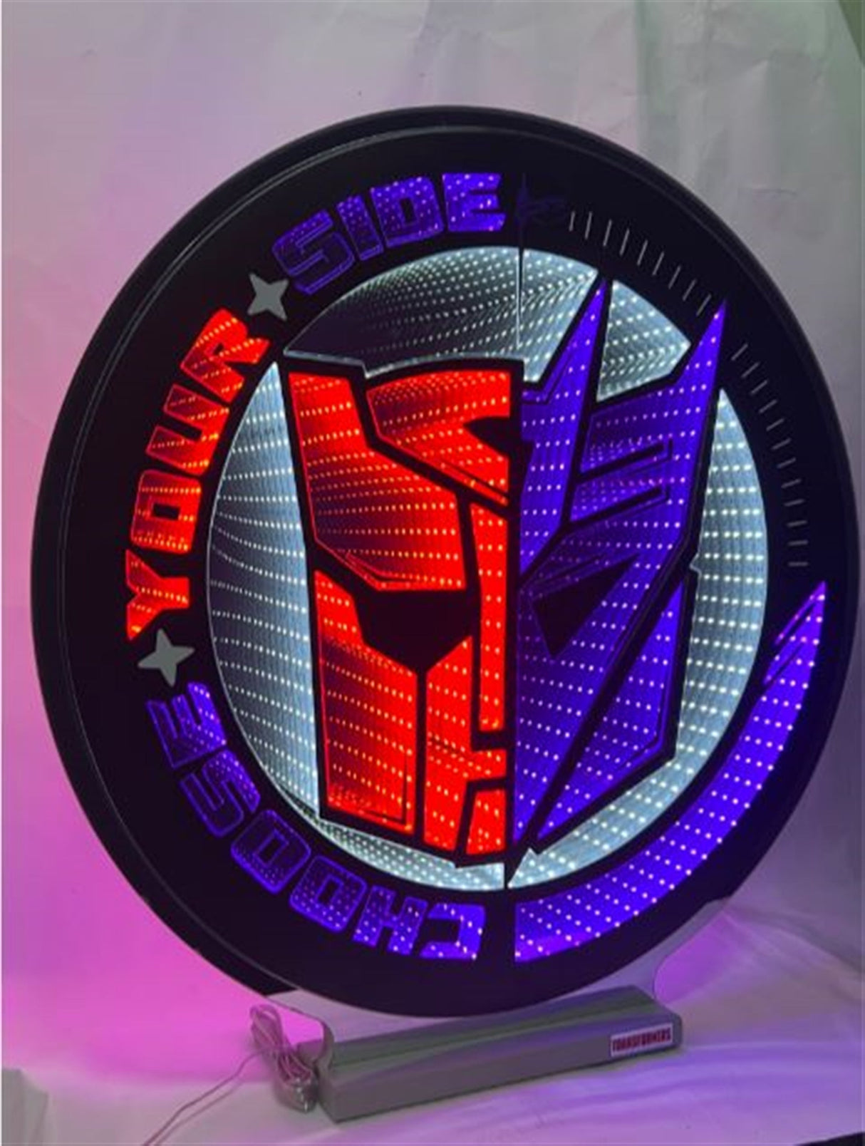 Transformers Chose Your Side Ekkolight 24"H