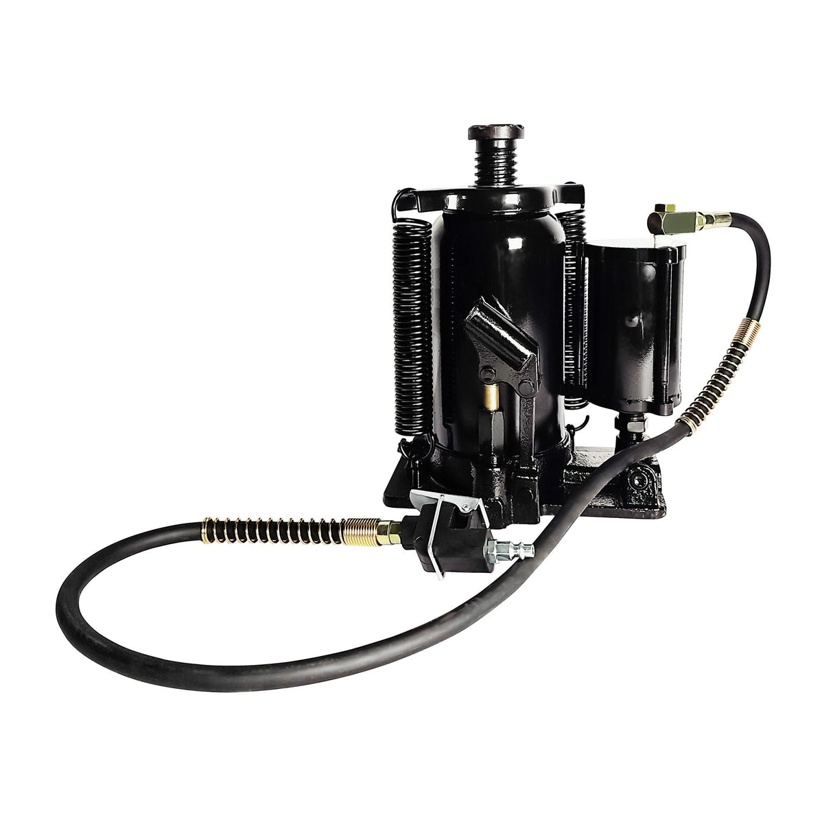 Air Hydraulic Bottle Jack, 20 Ton / 40000 Lbs, 10.23-20.07-Inch Lifting Range