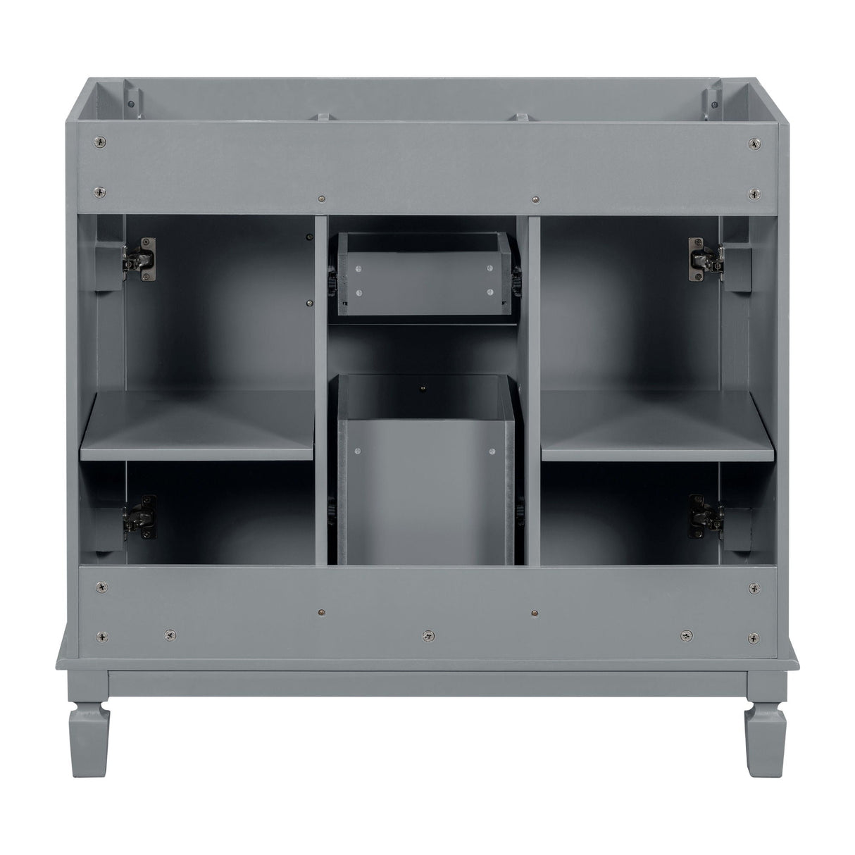 Bathroom Vanity Cabinet With 2 Soft Closing Doors And 2 Drawers