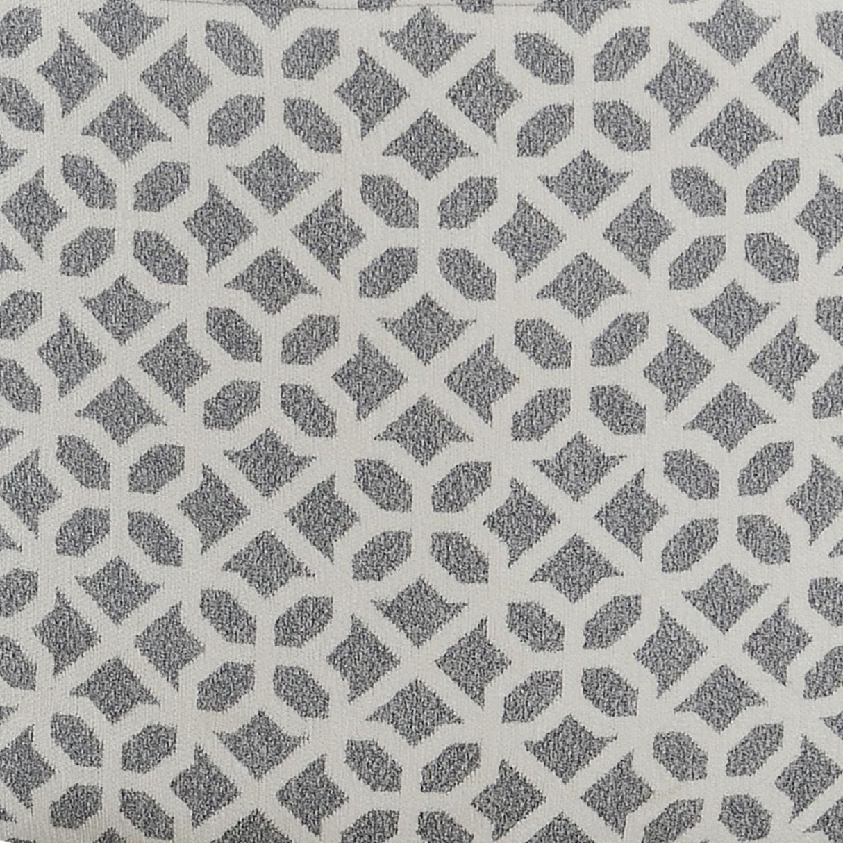 Round Ottoman - Gray