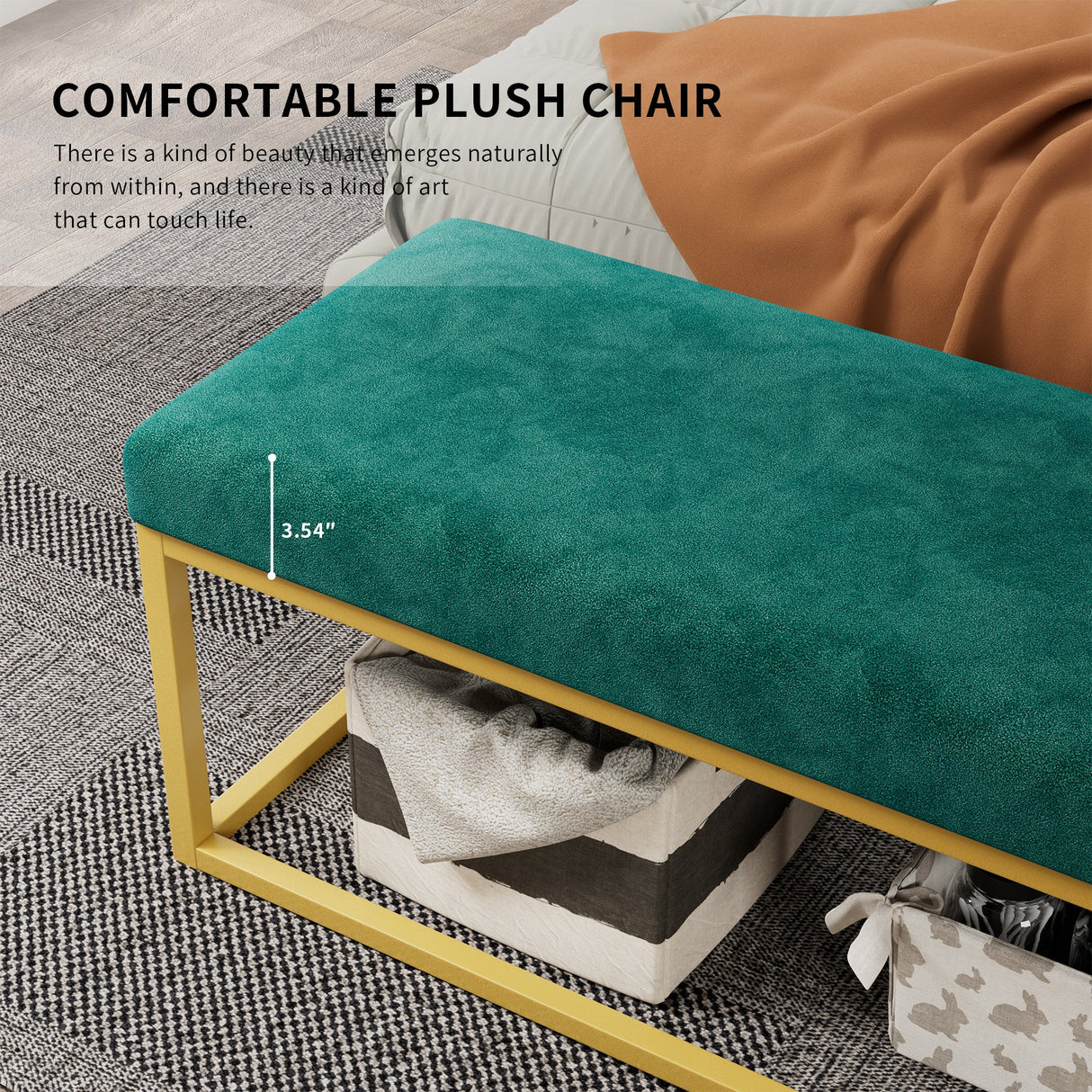 Storage Bench for Entryway