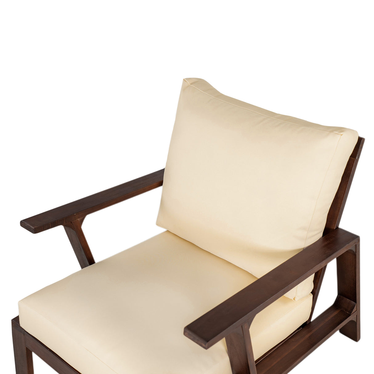 4-Piece Outdoor Sofa Set with Cushions and Coffee Table