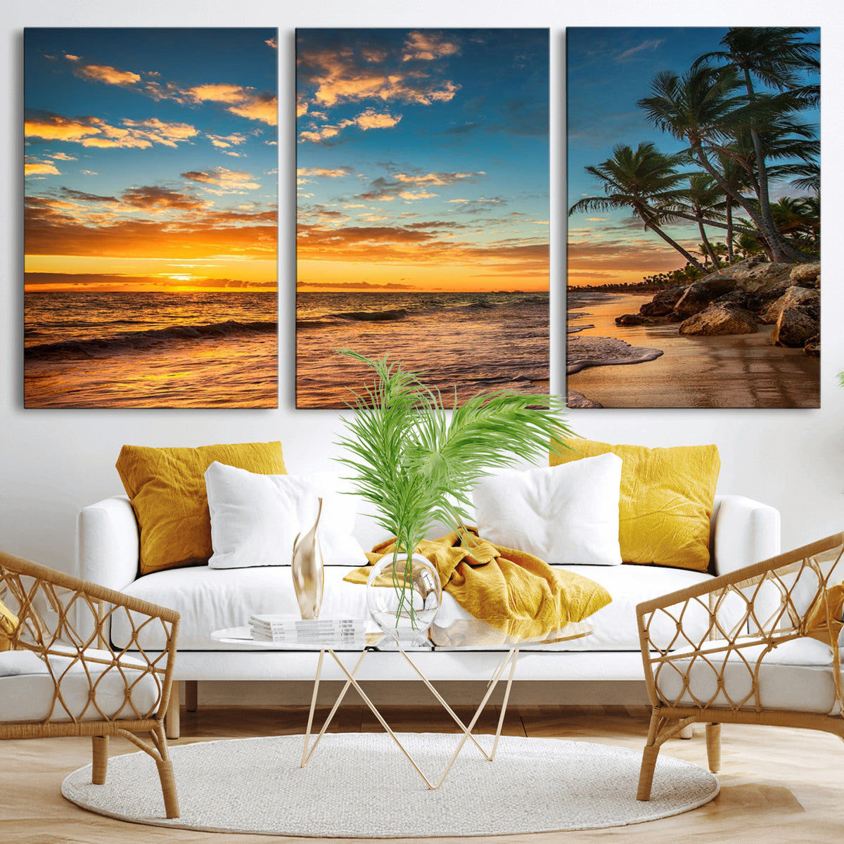 Sunset Wall Art Canvas Print