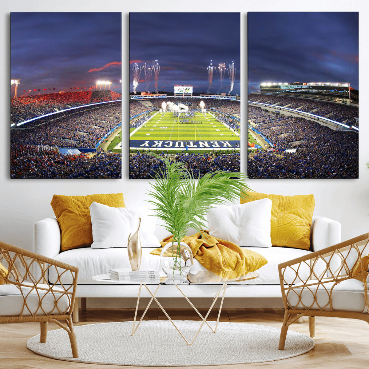 Kroger Field Canvas Wall Art - Kentucky Stadium Wall Art