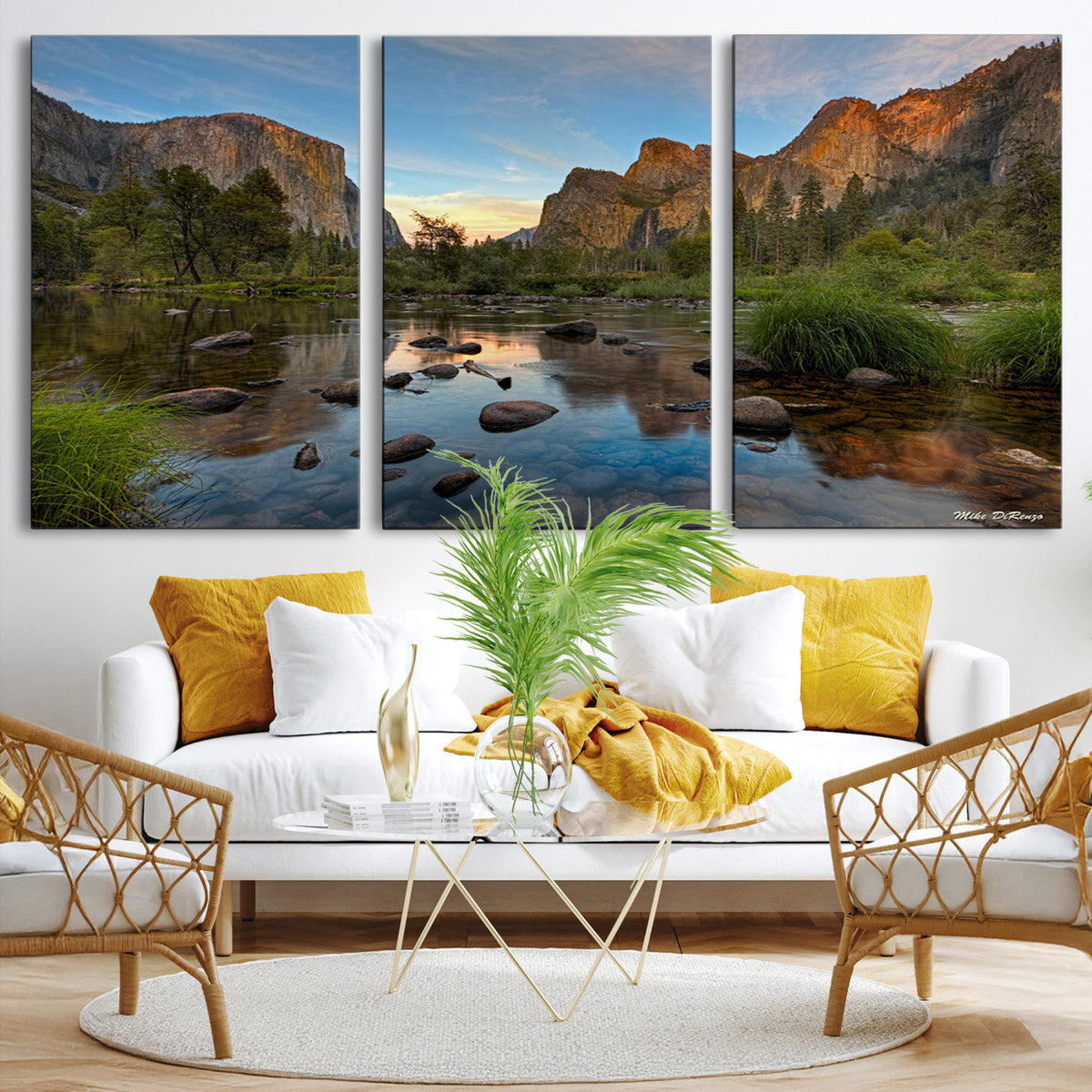 Yosemite Valley Wall Art Canvas Print – Framed El Capitan