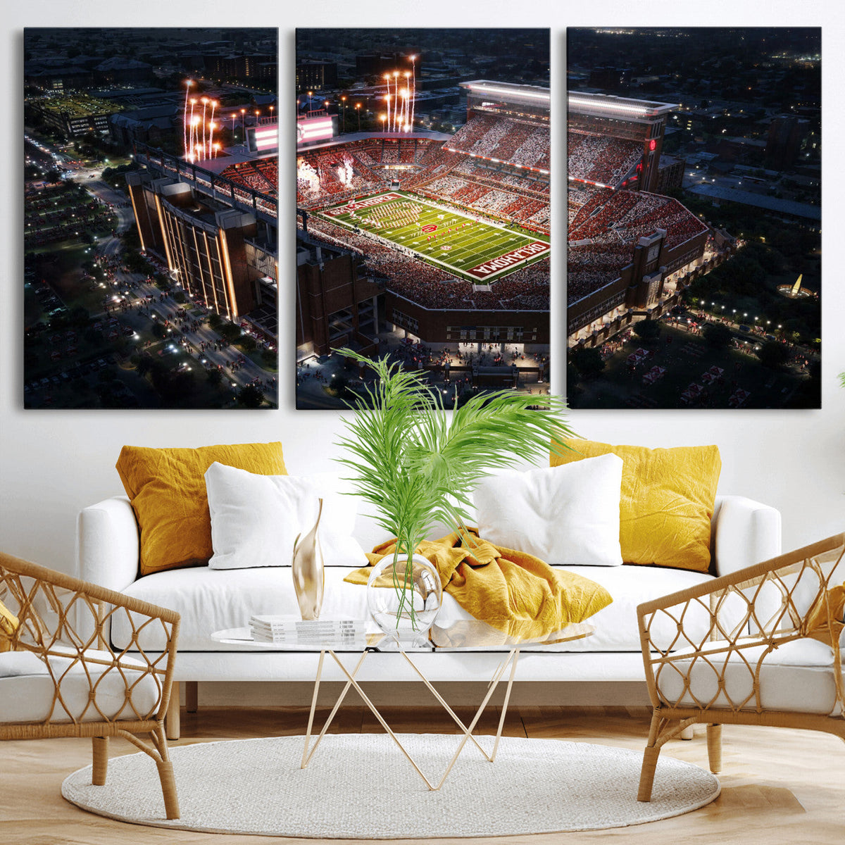 Oklahoma Memorial Stadium - Gaylord Memorial Stadium Wall