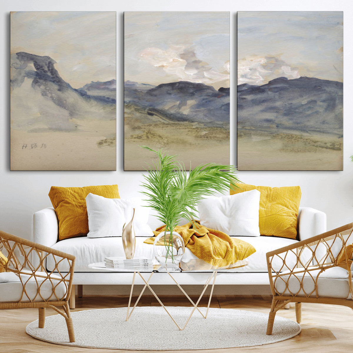 Alps Hercules Brabazon Brabazon Abstract Wall Art Canvas