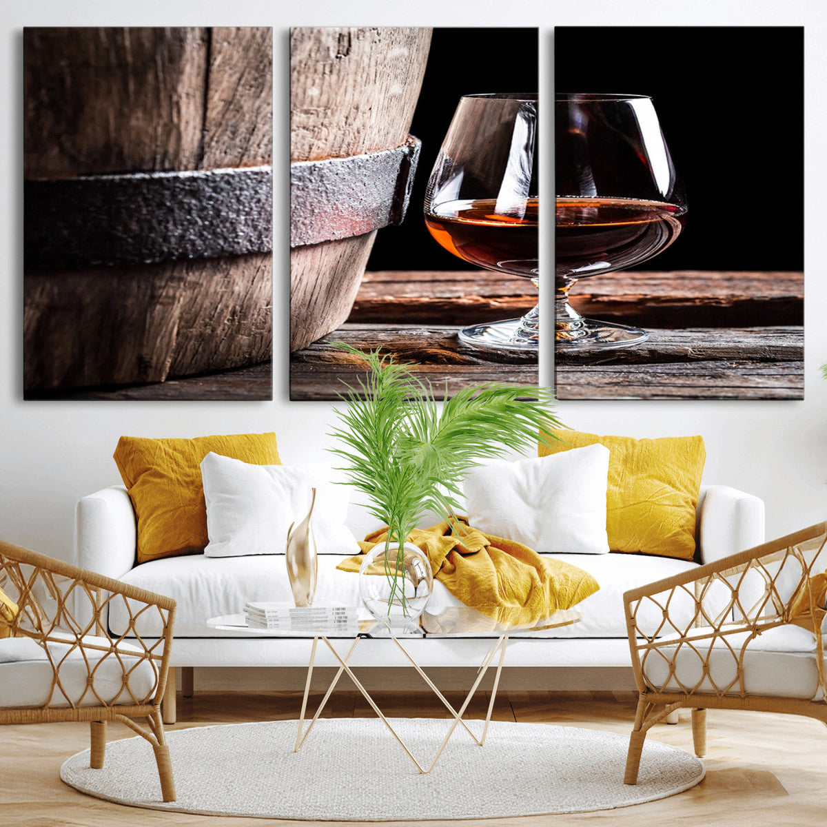 Scots Whiskey Wall Art Canvas Print