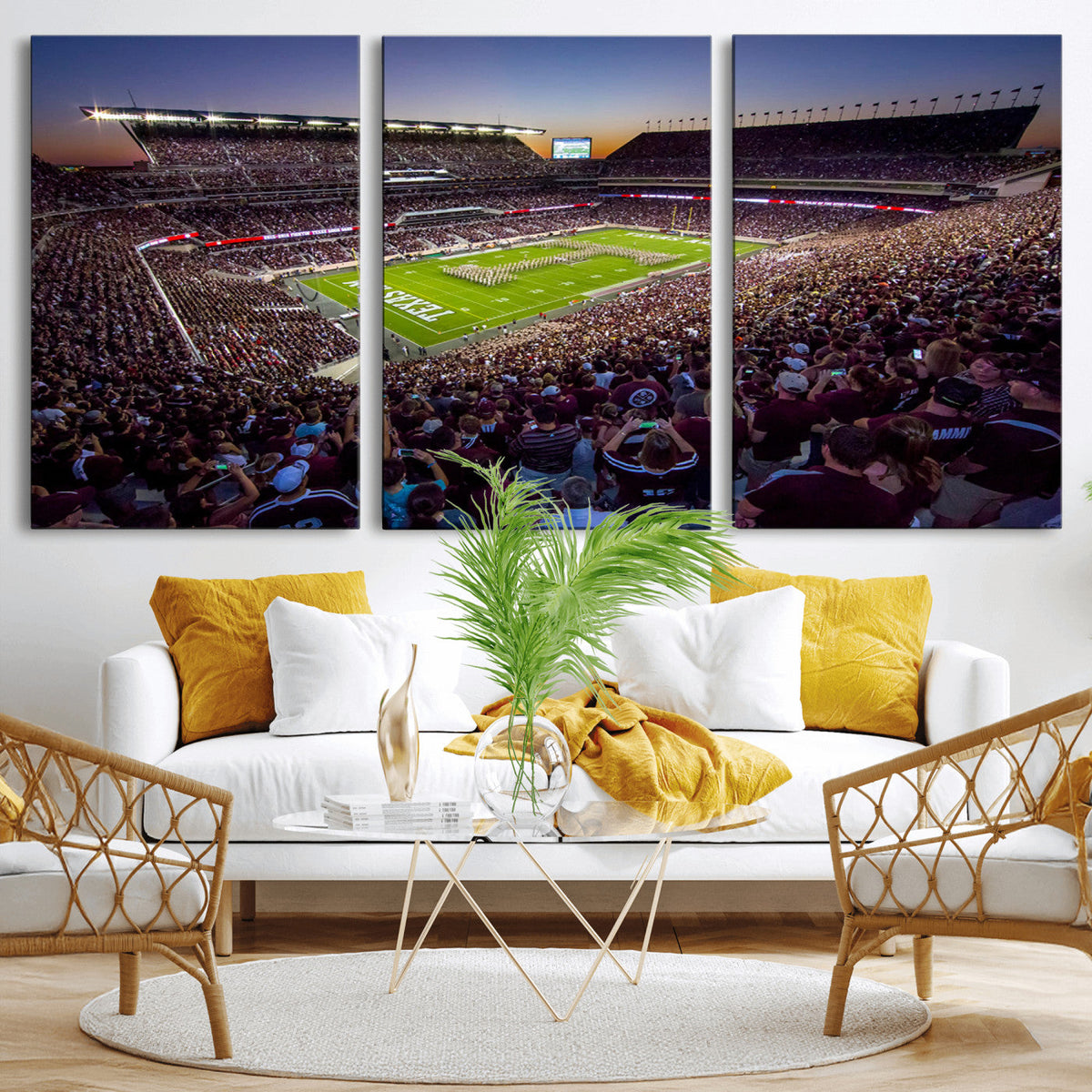 Texas A&M University Aggies Football Team Print - College