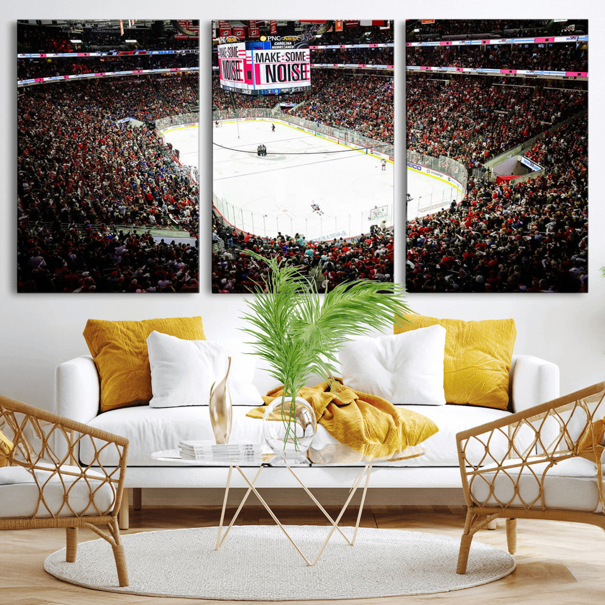 PNC Arena Raleigh North Carolina Hurricanes Hockey Stadium