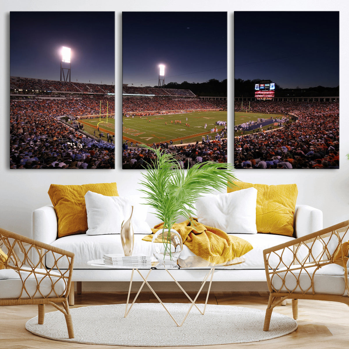 Virginia Cavaliers Football Team Print - Charlottesville