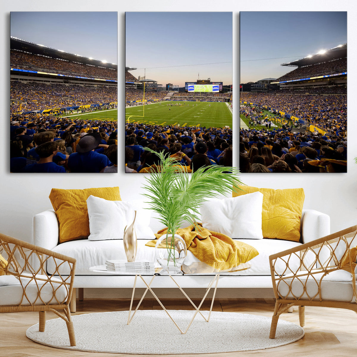 Pittsburgh Panthers Football Team Print - Pittsburgh