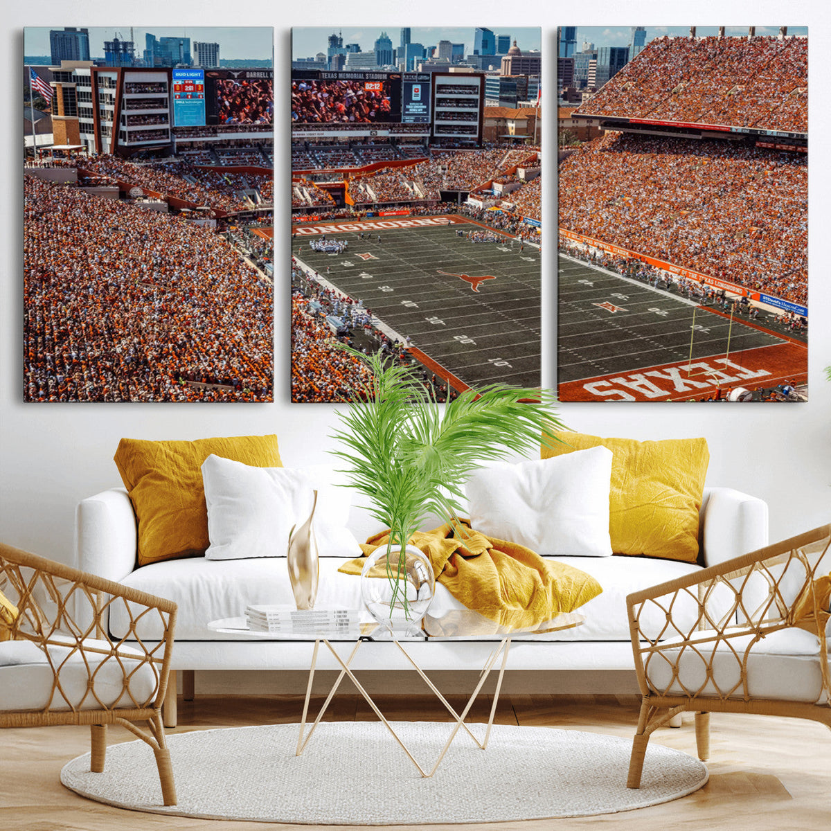 University of Texas Longhorns Football Team Print - Austin