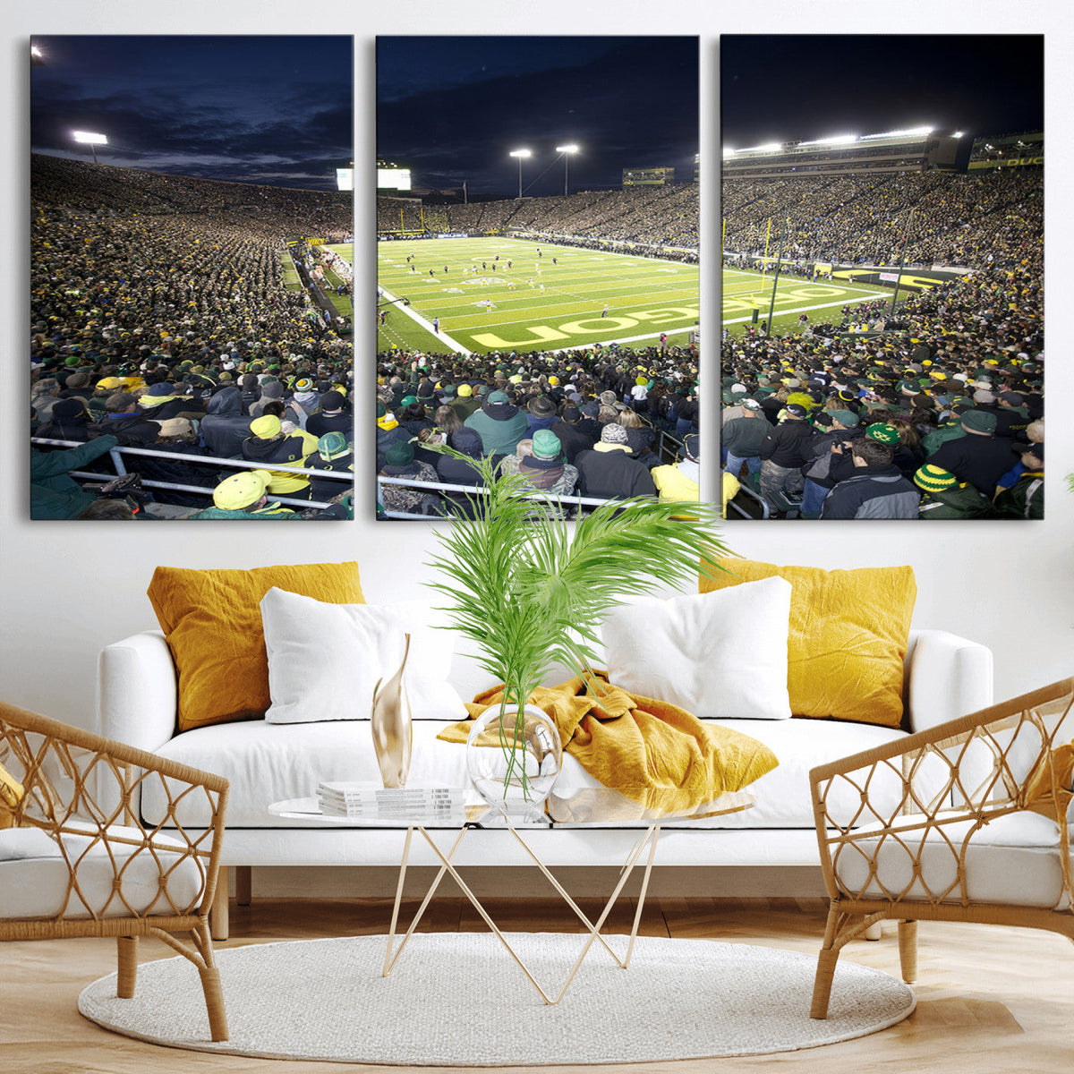 University of Oregon Ducks Football Team Print - Eugene