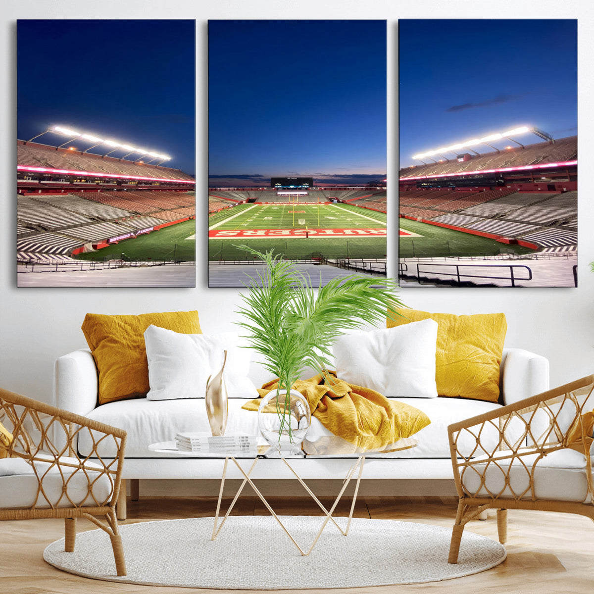 Rutgers Scarlet Knights Football Team Print - Piscataway SHI