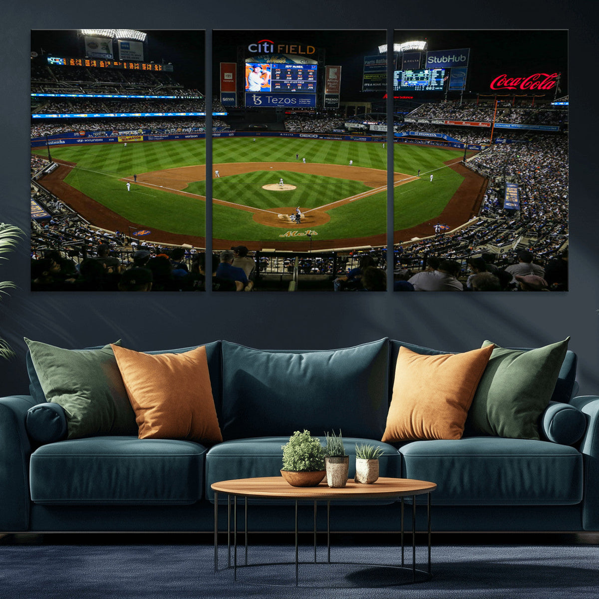 Oakland Athletics Baseball Print - RingCentral Coliseum