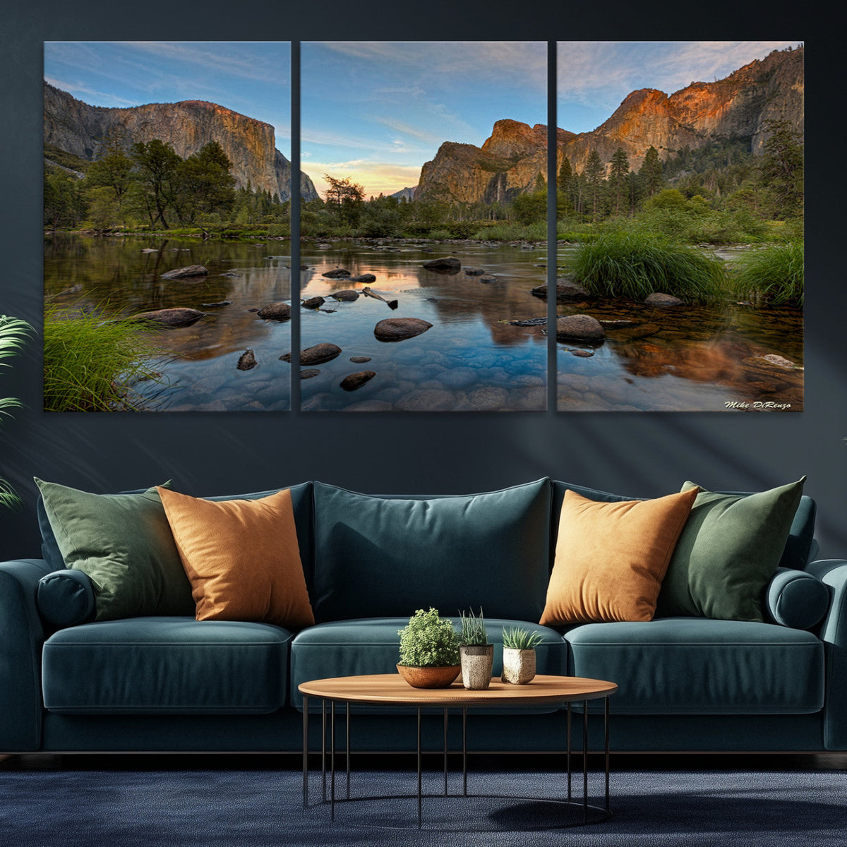 Yosemite Valley Wall Art Canvas Print – Framed El Capitan