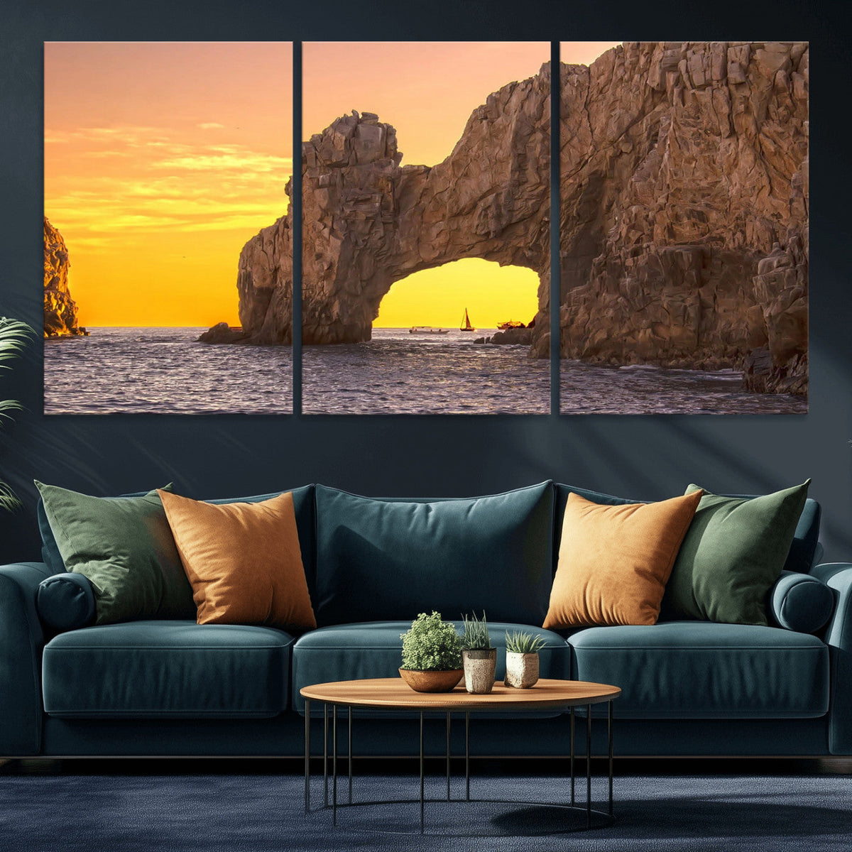 El Arco Cabo San Lucas Ocean Arch Wall Art Canvas Print