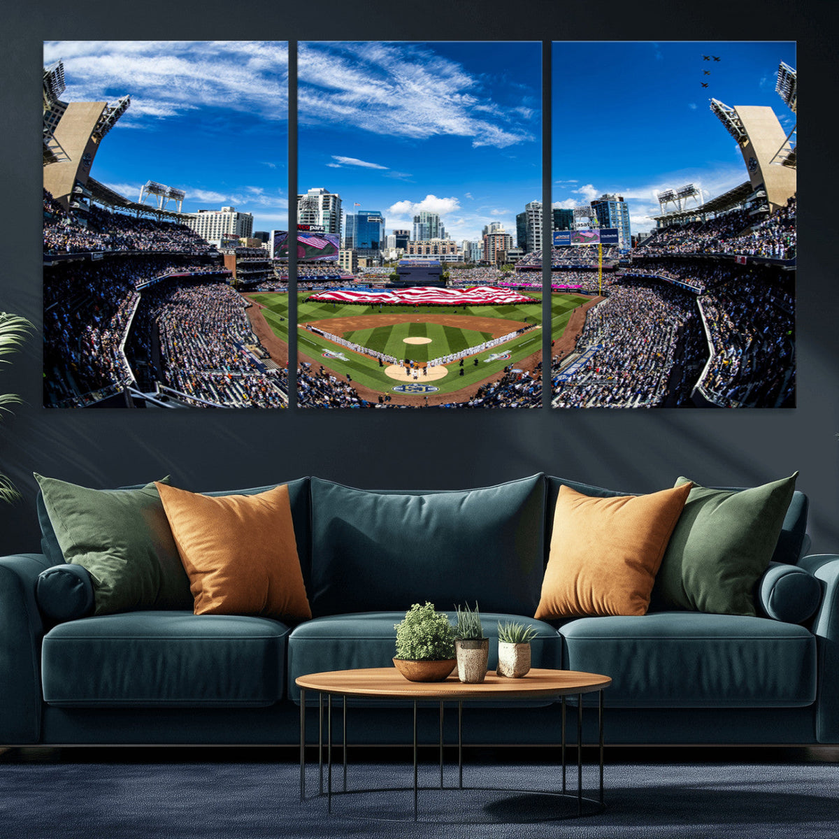 San Diego Padres Baseball Team Print - Petco Park Stadium