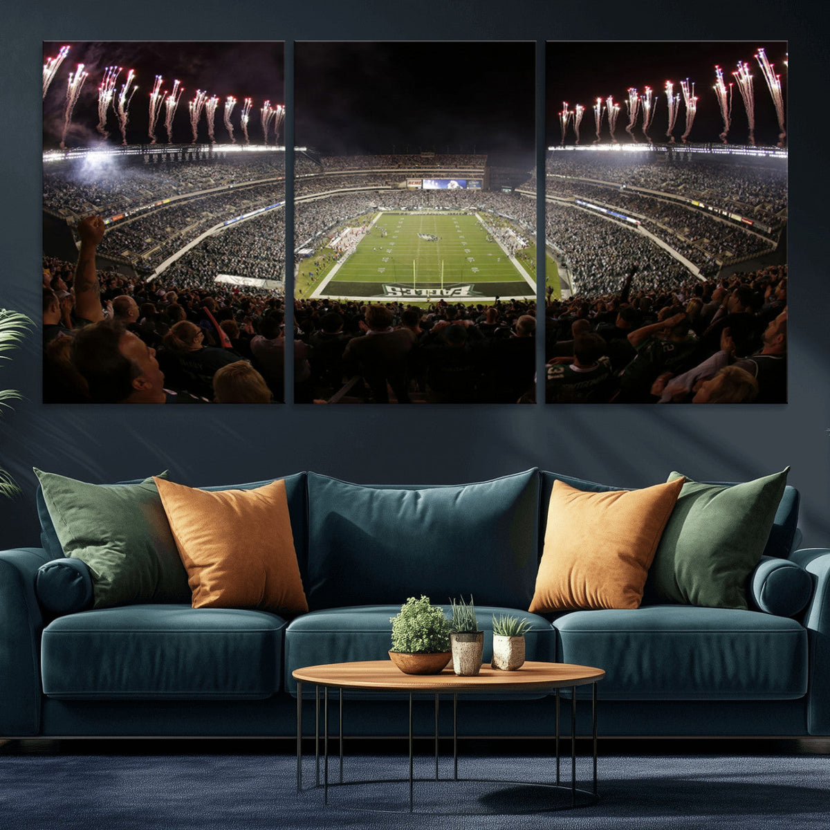 Eagles Field Stadium Wall Art - Philadelphia Eagles Football