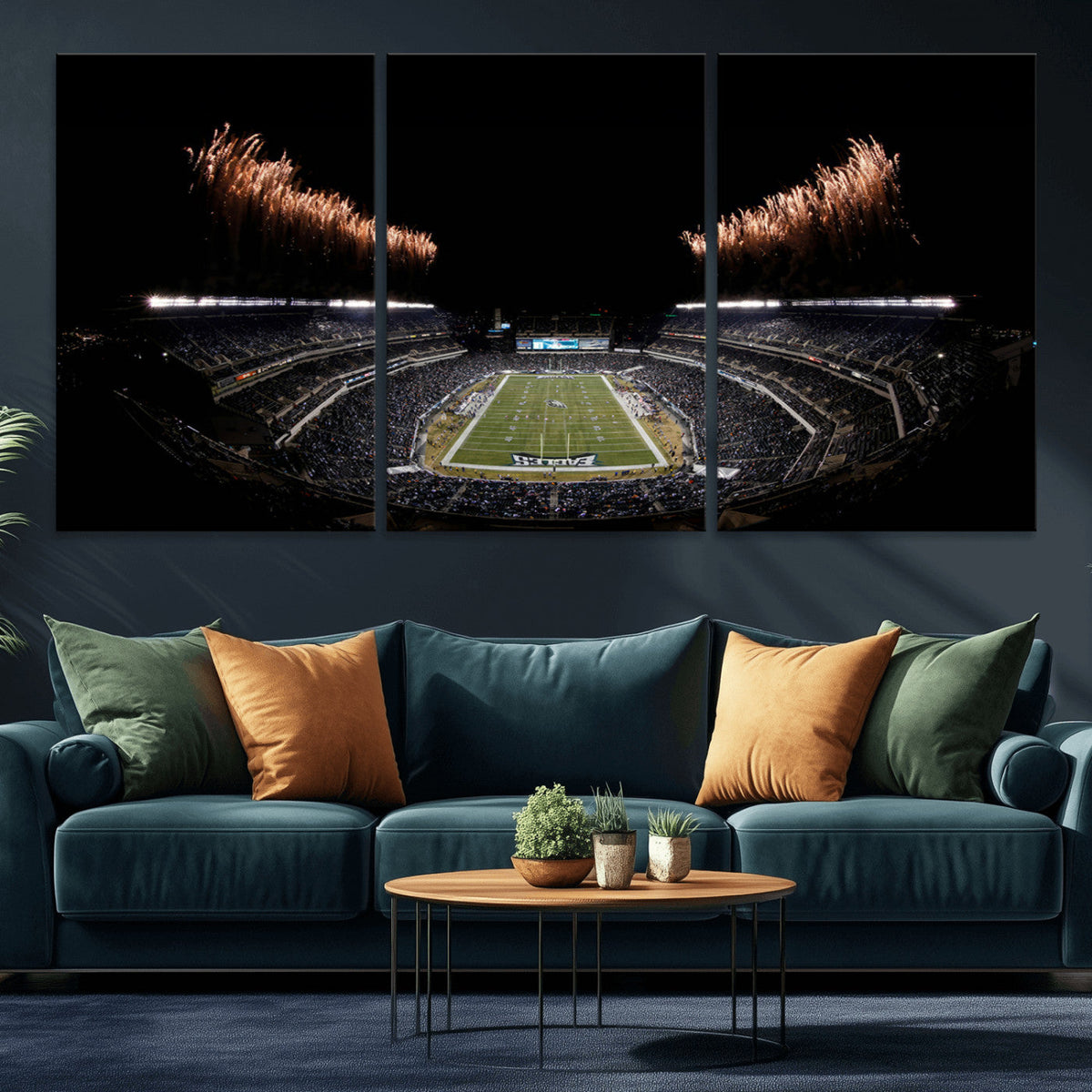 Eagles Field Stadium Wall Art | Philadelphia Eagles Football